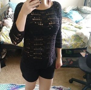 Crochet sweater